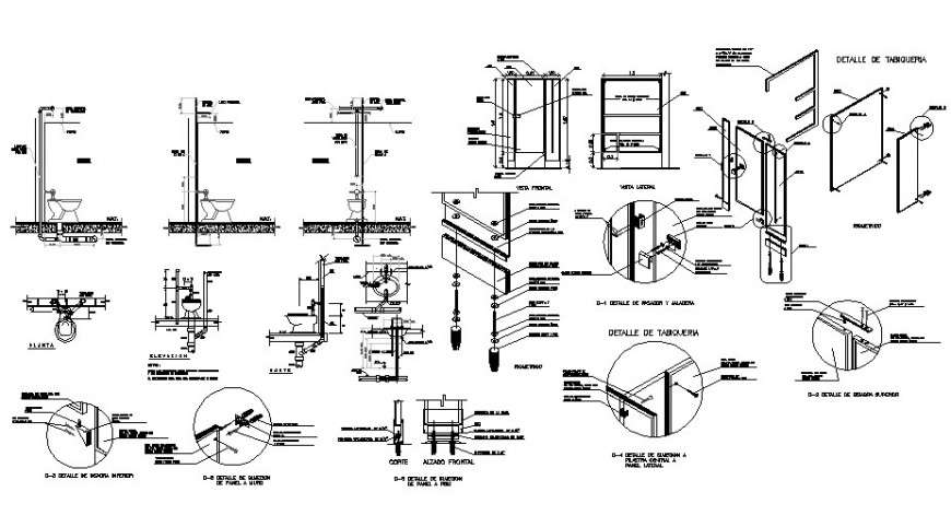 different-sanitary-installation-2d-view-layout-file-in-autocad-format